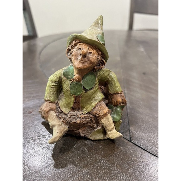 Tom Clark Gnome- Patrick- 1980's‎ Rare Vtg Cain Studio Legs Hanging No Coin